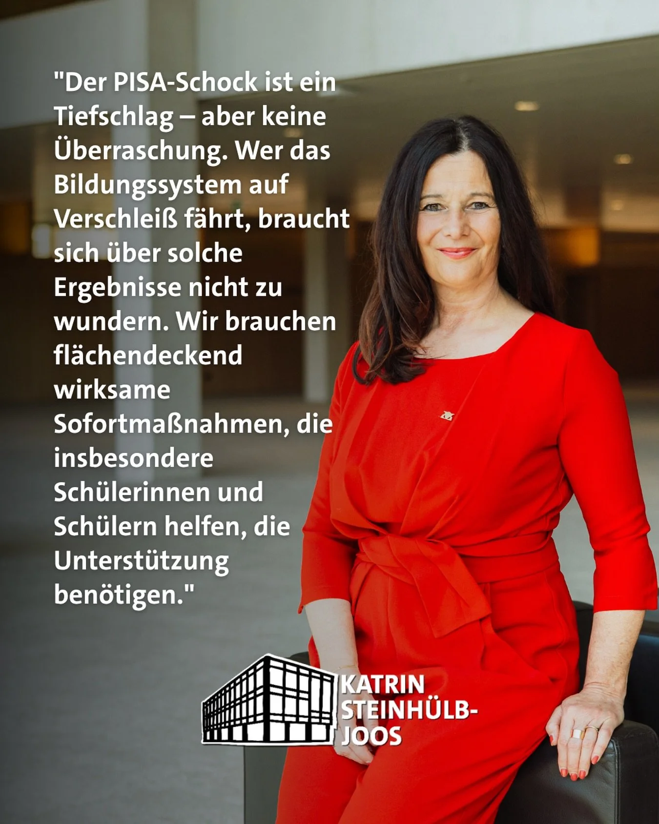 😳PISA Schock 3.0 und die Landesregierung ist immer noch &uuml;berrascht.

📉Wer das Bildungssystem kaputtspart und sinnvolle Ma&szlig;nahmen in jahrelangen Modellversuchen verschleppt, darf von den PISA-Ergebnissen nicht &uuml;berrascht sein.

👩&zw
