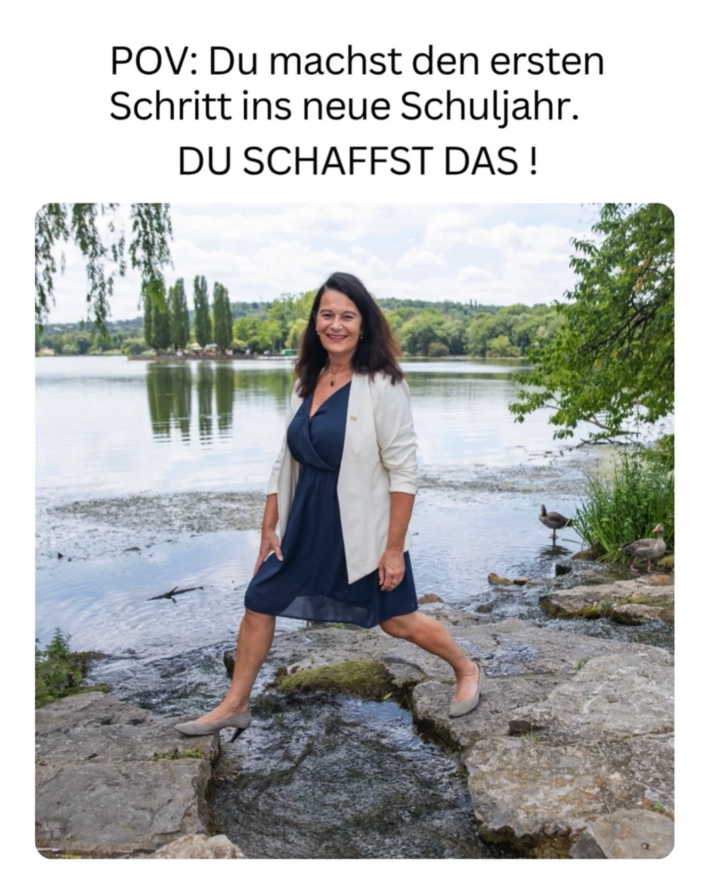 🏫Schulstart - Zeit f&uuml;r einen gro&szlig;en Schritt!

🙌Einschulung, &Uuml;bergang in die weiterf&uuml;hrende Schule, Abschlussklasse oder eine neue Klassenstufe sind riesengro&szlig;e Schritte.

☺️Ich w&uuml;nsche allen Sch&uuml;ler*innen mit ih