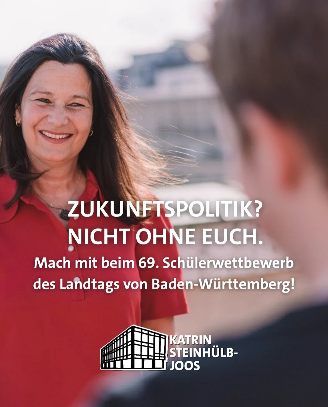 🚀 Der 69. Sch&uuml;lerwettbewerb des Landtags ist gestartet!

💬 Politik braucht die Perspektiven, Ideen und auch Kritik der jungen Menschen. Beim Sch&uuml;lerwettbewerb k&ouml;nnt ihr zeigen, was euch bewegt und wie ihr die Zukunft gestalten m&ouml