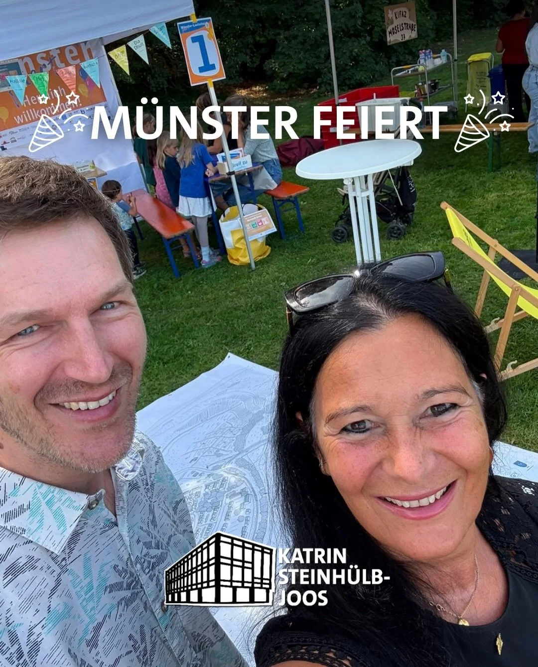 🏡M&uuml;nster feiert! Und wenn direkt vor der eigenen Haust&uuml;r gefeiert wird, bin ich nat&uuml;rlich besonders gerne dabei.

☀️Bei bestem Wetter gab es rund um das Kultur und Sportzentrum unglaublich viel zu entdecken. Musik, Mitmachangebote, In