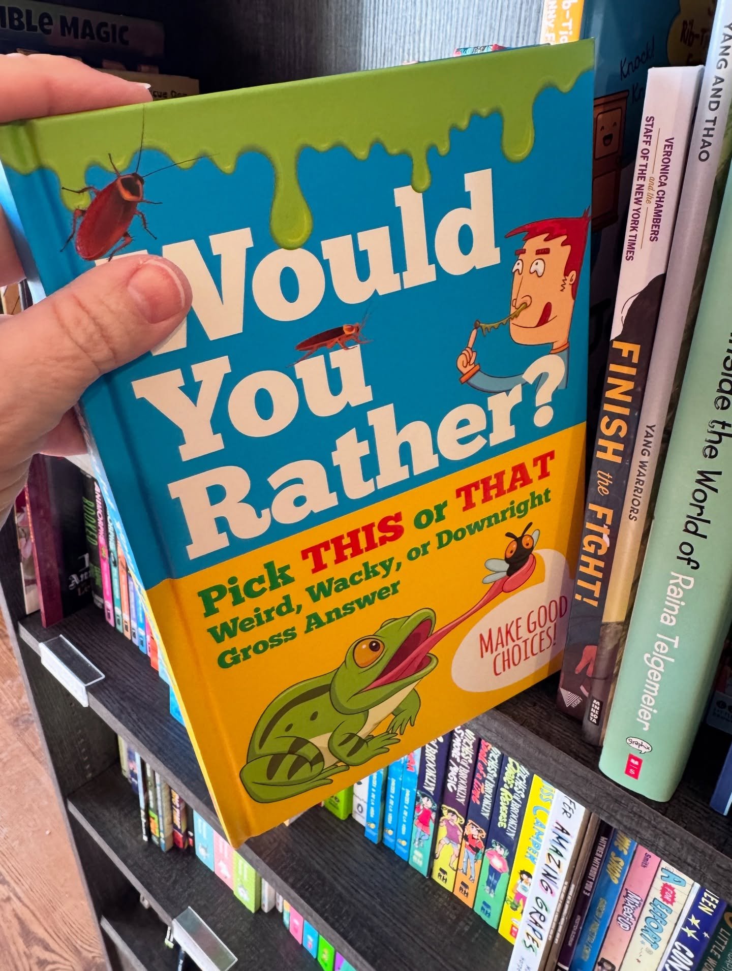 For that fact kid. You know who it is. They love these books. #books #gifts #givebooks