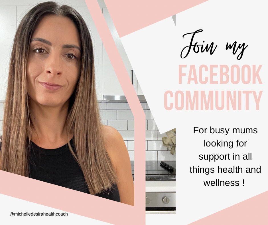 You are invited to JOIN MY FACEBOOK COMMUNITY​​​​​​​​​​​​​​​​​​​​​​​​​​​​​​​​​
If you are a busy mum, looking for support in all things health and wellness, then come and join me and a group of like-minded women.​​​​​​​​​​​​​​​​
​​​​​​​​​​​​​​​​
Join