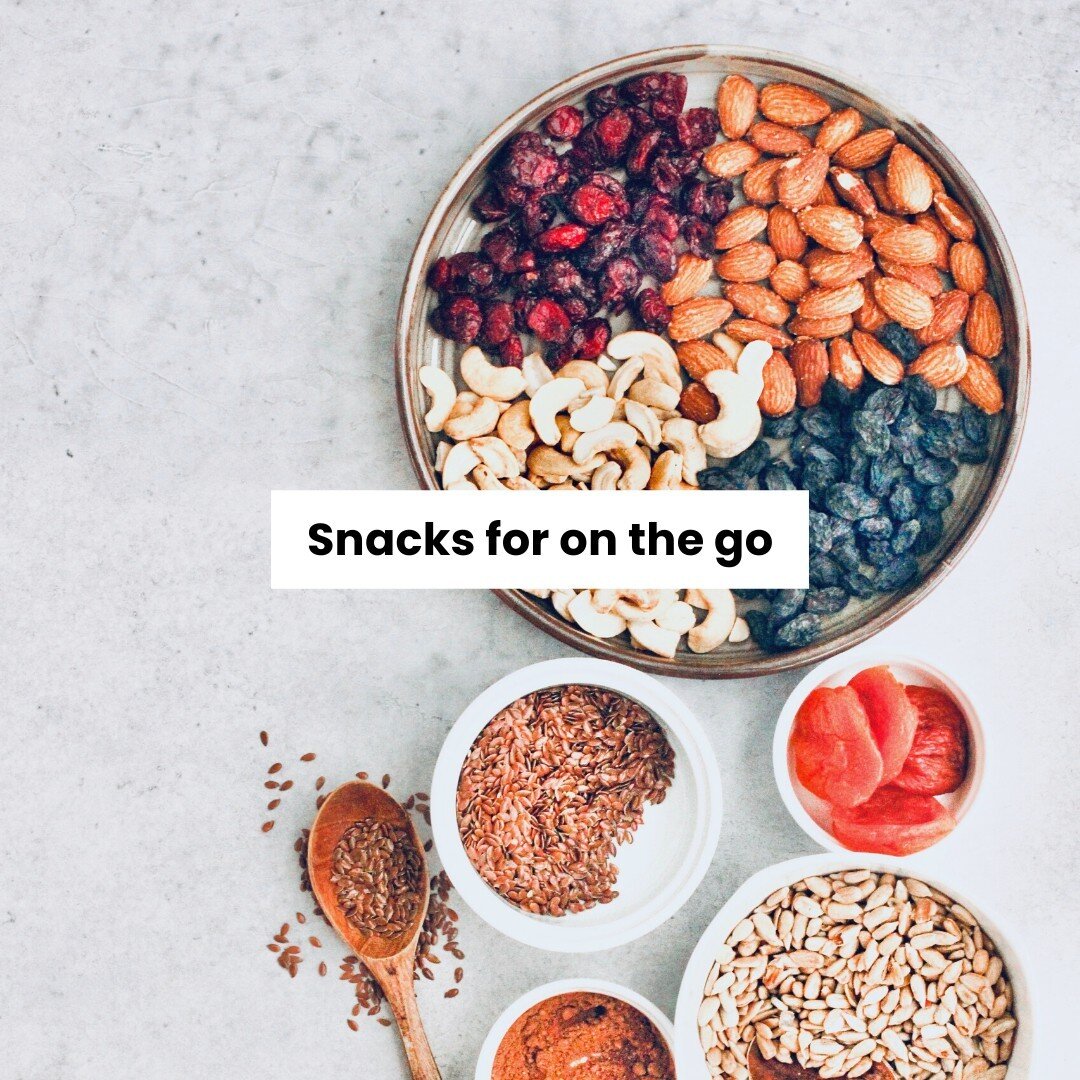 Being equipped with healthy snacks while you are on the go can give you the energy boost you need to make it through the day. Many snack options provide essential nutrients during your day and promote overall health and well-being. Such snack items s