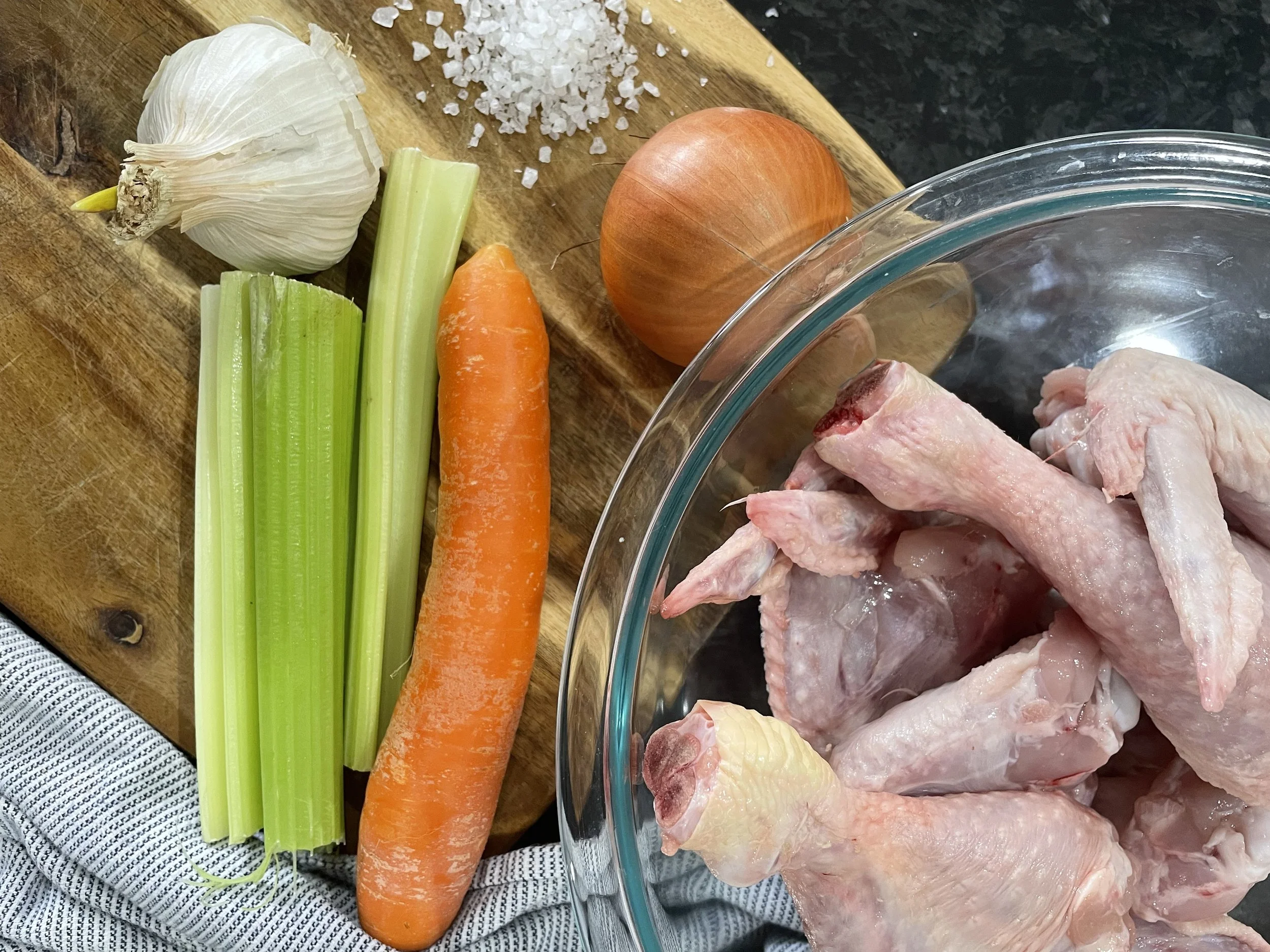 Easy Chicken Broth Recipe — Michelle Desira Integrative Health Coach