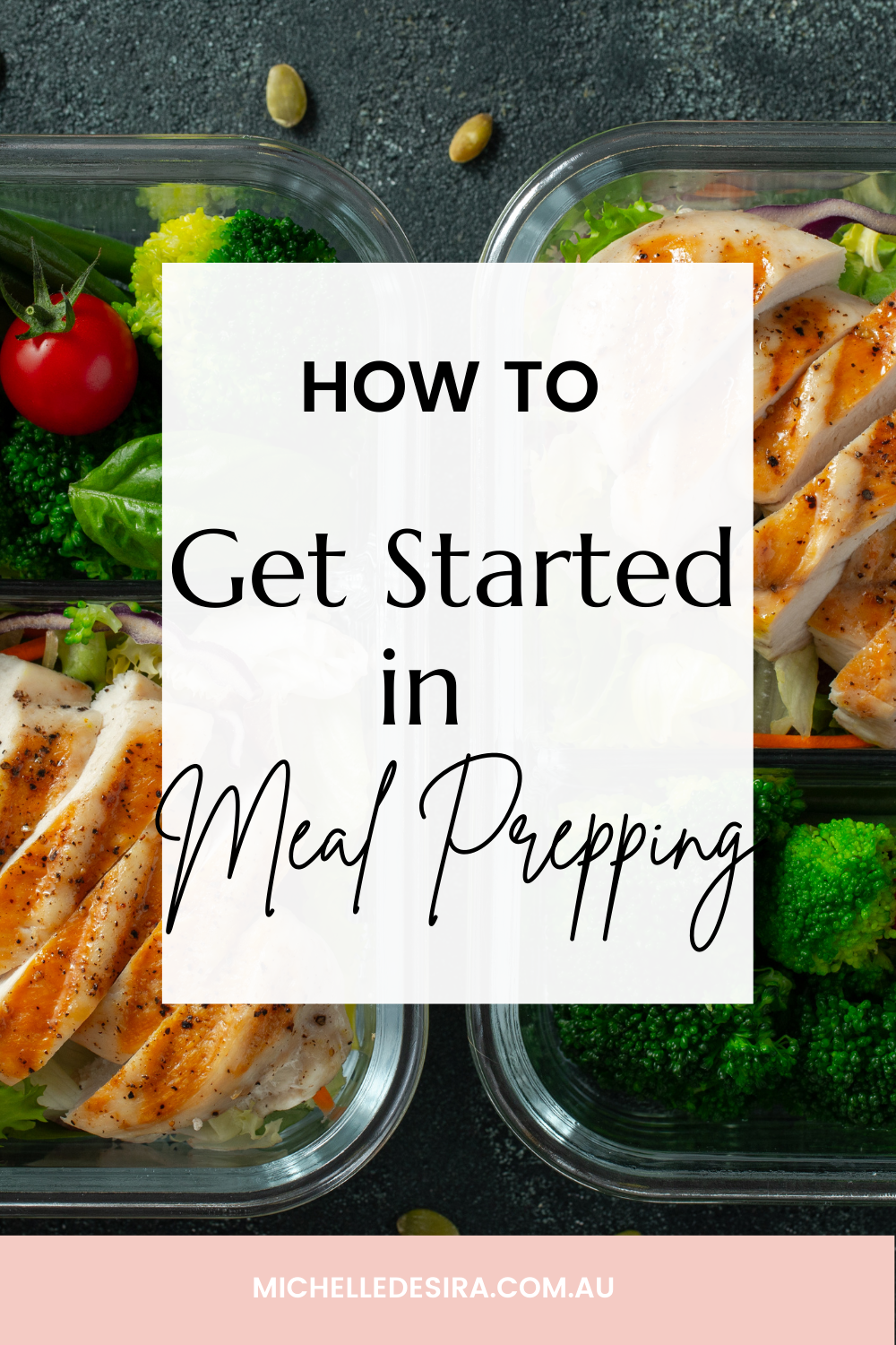 How to get started in meal prepping — Michelle Desira - Integrative