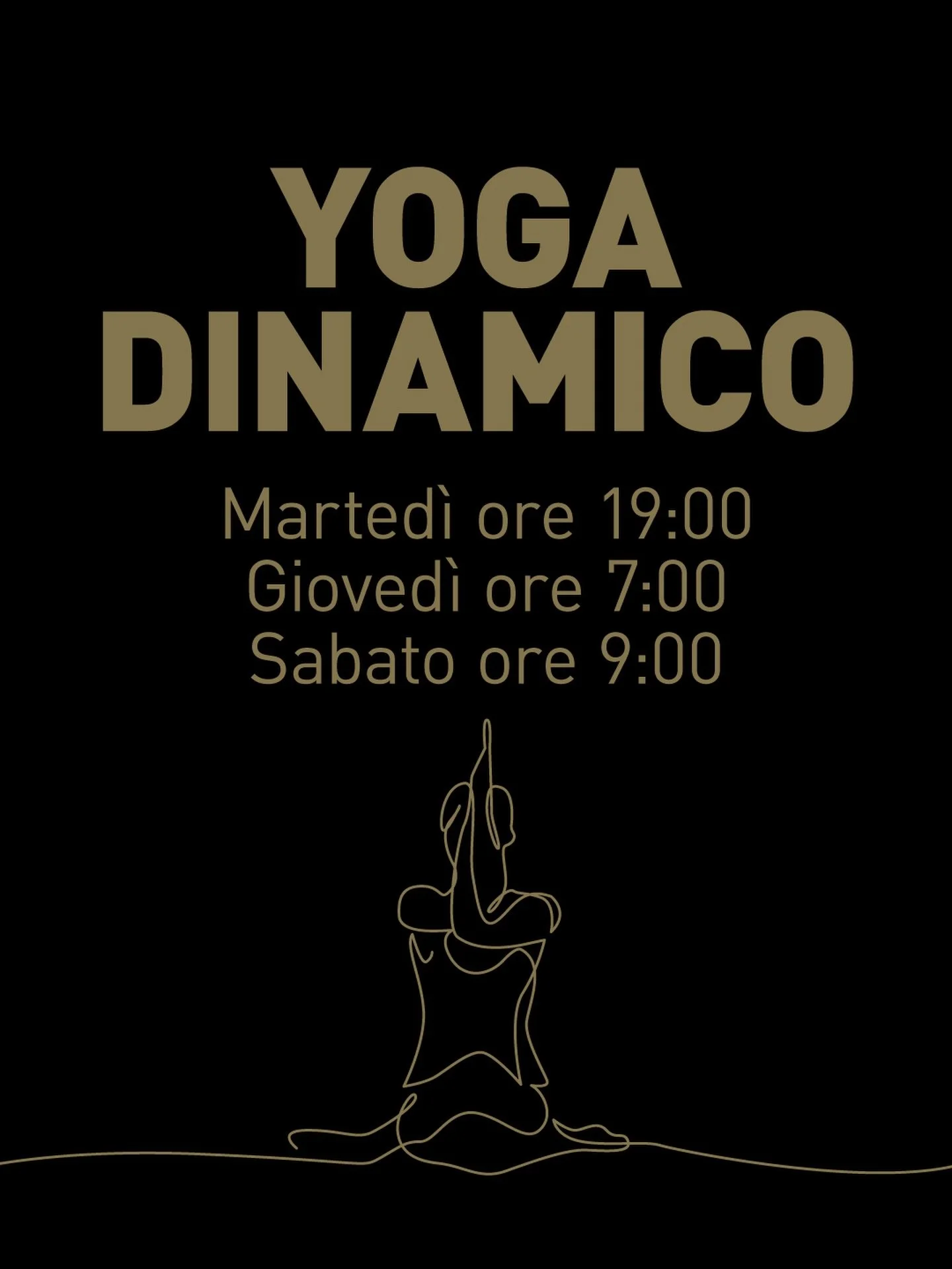 🧘🏻Siamo ufficialmente pronti a partire con il nostro corso di Yoga Dinamico: dalla prossima settimana al nostro palinsesto si aggiungono 3 classi in compagnia della maestra Julie Bobic, alla scoperta di una disciplina che combina respirazione, medi
