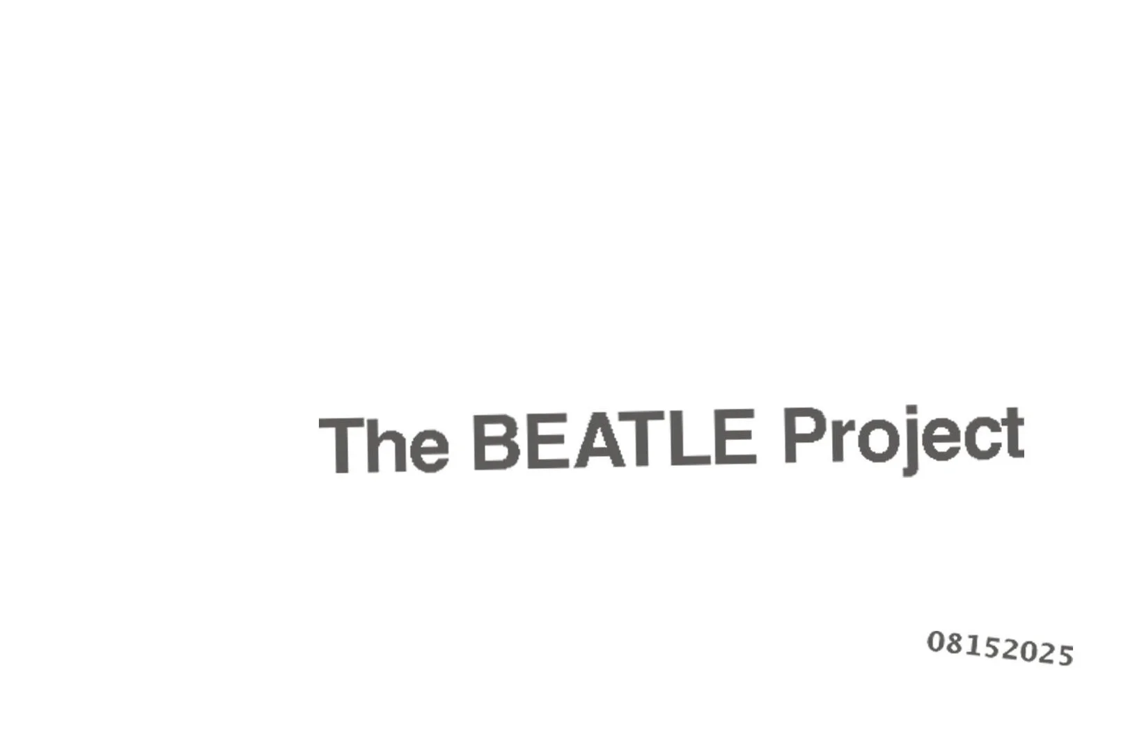 The Beatle Project: The White Album
