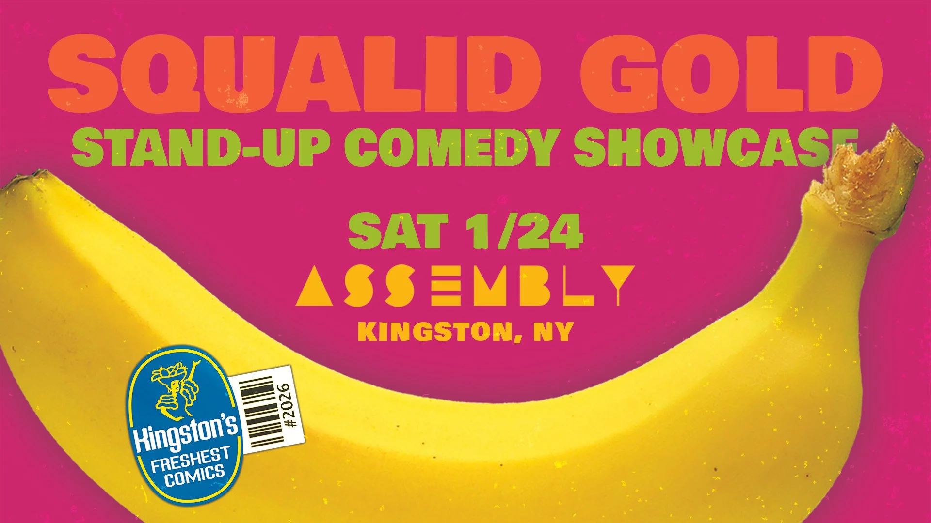 Squalid Gold: Stand-Up Comedy Showcase