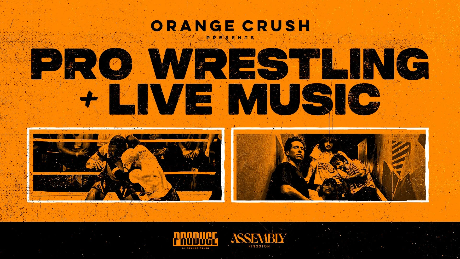PRO WRESTLING + LIVE MUSIC