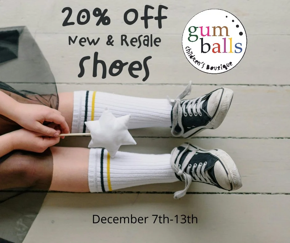 20% off New and Resale Shoes