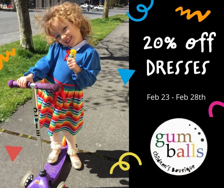 Spring is nearly here, and we are celebrating with a special week for all the skippers, dancers and twirlers! 

20% off all dresses!

Whether you are looking for a brand-new boutique style, a charming vintage find, or one of our favorite resale brand