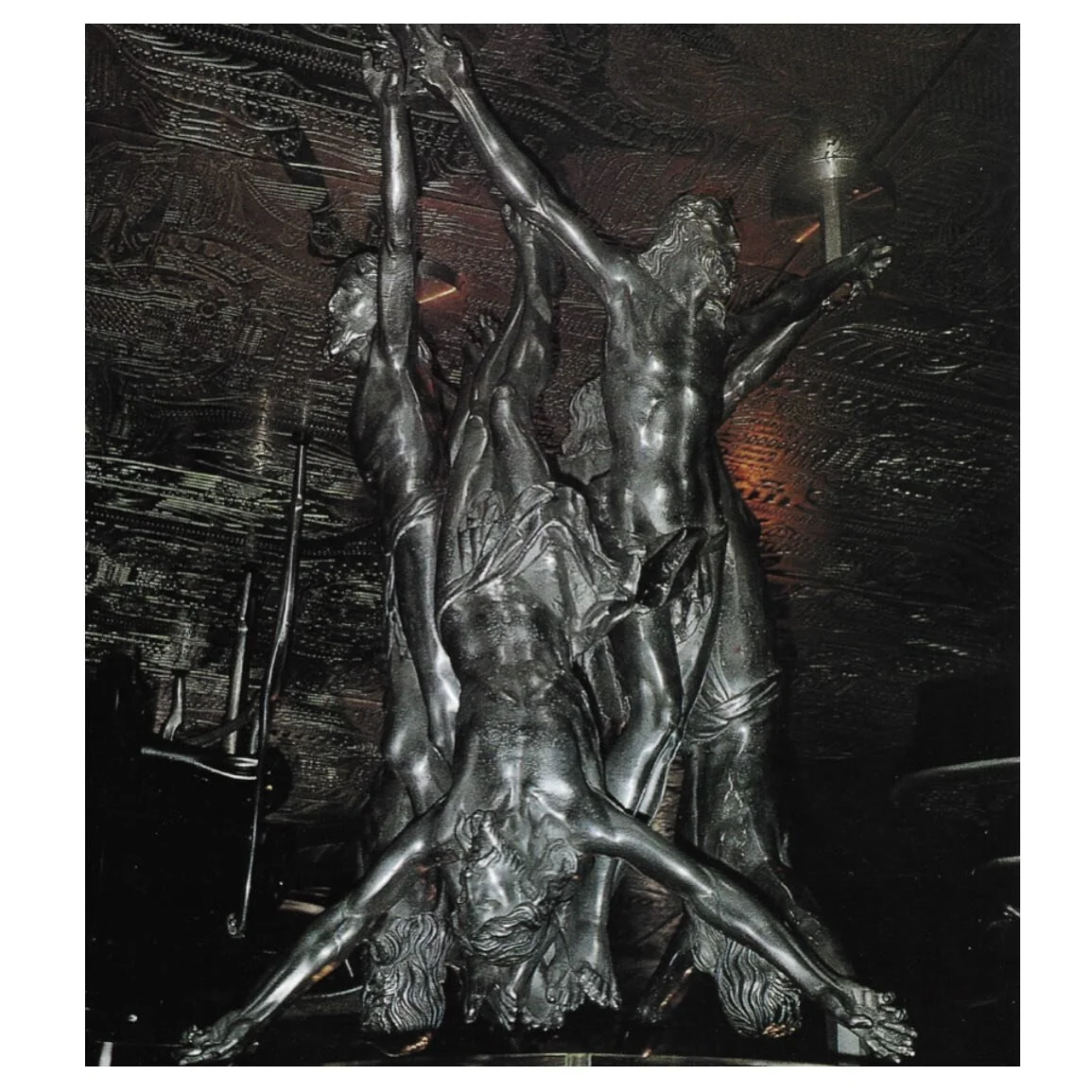 Table composed of six figures of Christ, 1992.