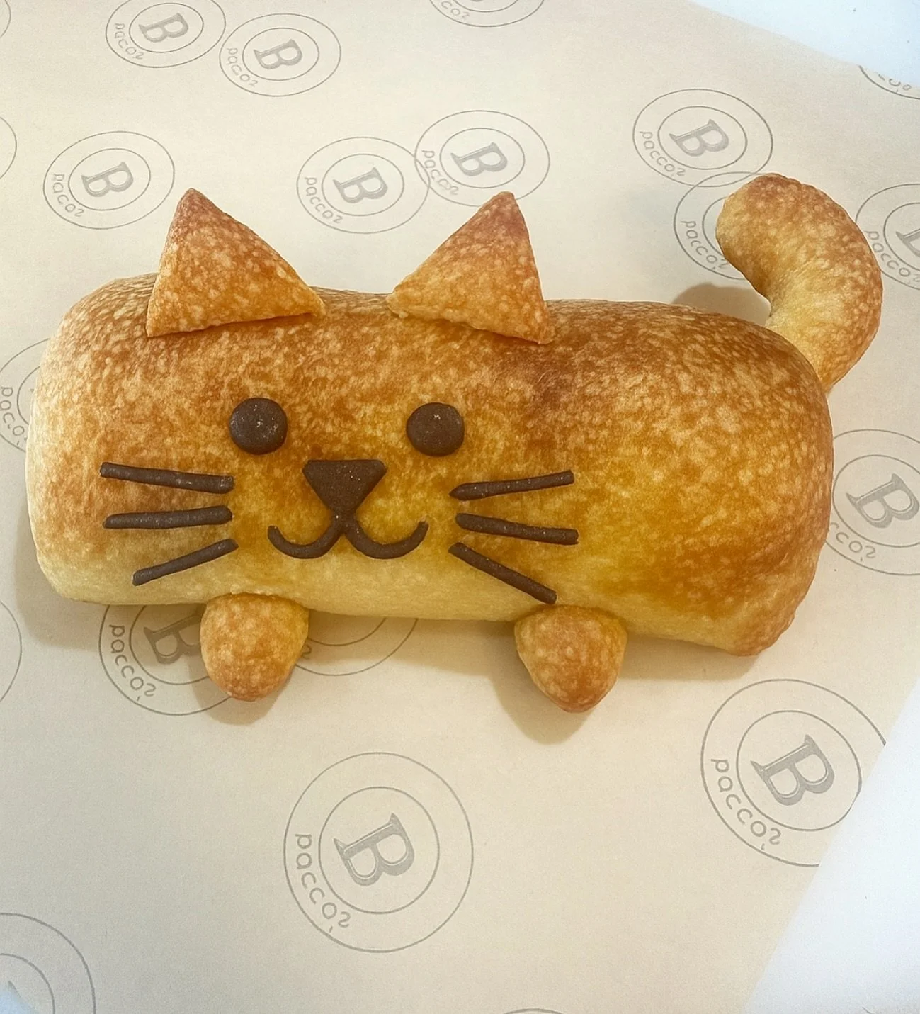 MEOW!! 😸 

Say &ldquo;hello&rdquo; this lil guy. Can you imagine a Prosciutto Mozz on this kitty? Most likely too cute to eat.

#sandwich #boston #backbay #baking #sourdough #ciabatta
@iggysbread