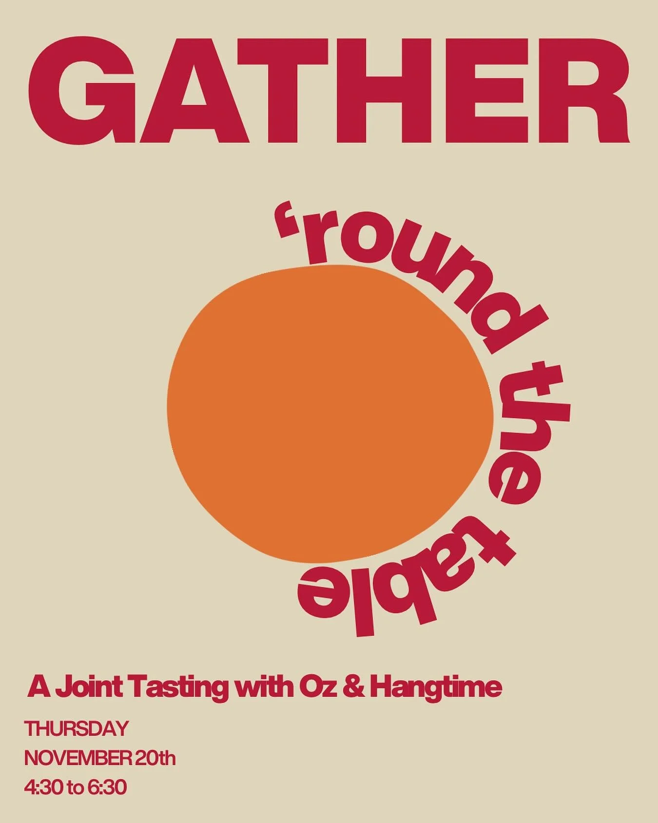 That&rsquo;s right &mdash; we&rsquo;re just over a week out from Turkey Day, and we&rsquo;ve got some good little gems lined up with help from our friends at @ozwinecompany and @hangtimejeff. We couldn&rsquo;t think of a better way to get in the spir