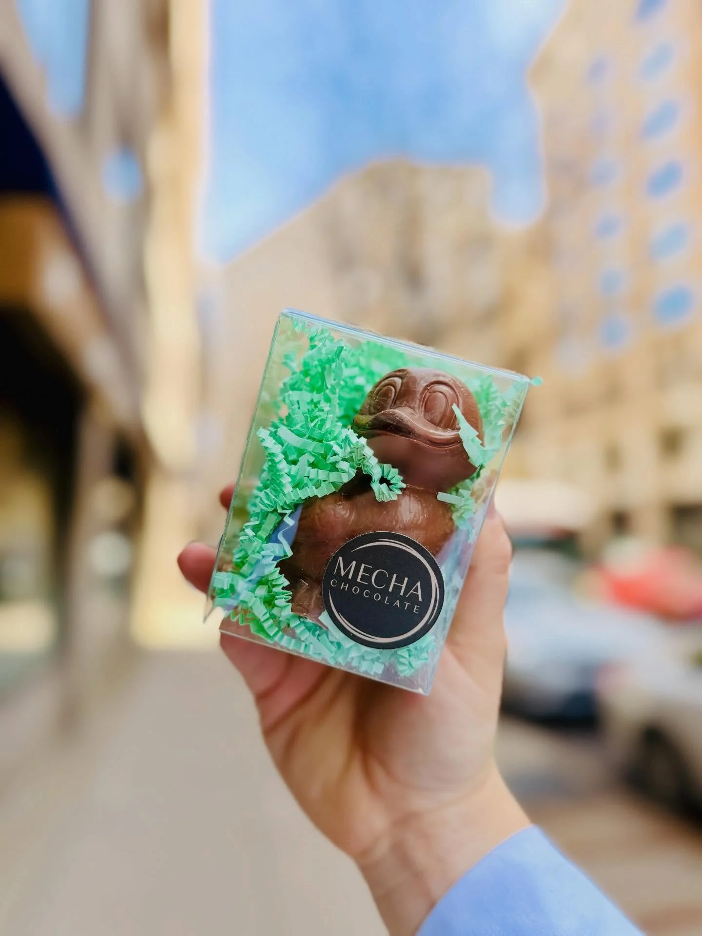 Peanut butter and biscuit filling inside a solid chocolate duck. Yeah, we&rsquo;re into it. 🐣

A few left in milk and dark from our friends at @mechachocolate &mdash; grab one before they waddle out the door.