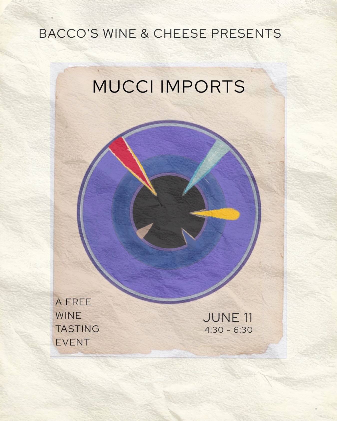 Hot one today, hot one tomorrow, maybe some rain? Before we chance our luck, let&rsquo;s talk certainties. Vito from @mucciimports will be here pouring Vermentino, Freghino, and whites from the Amalfi Coast &mdash; which, last we checked, were synony