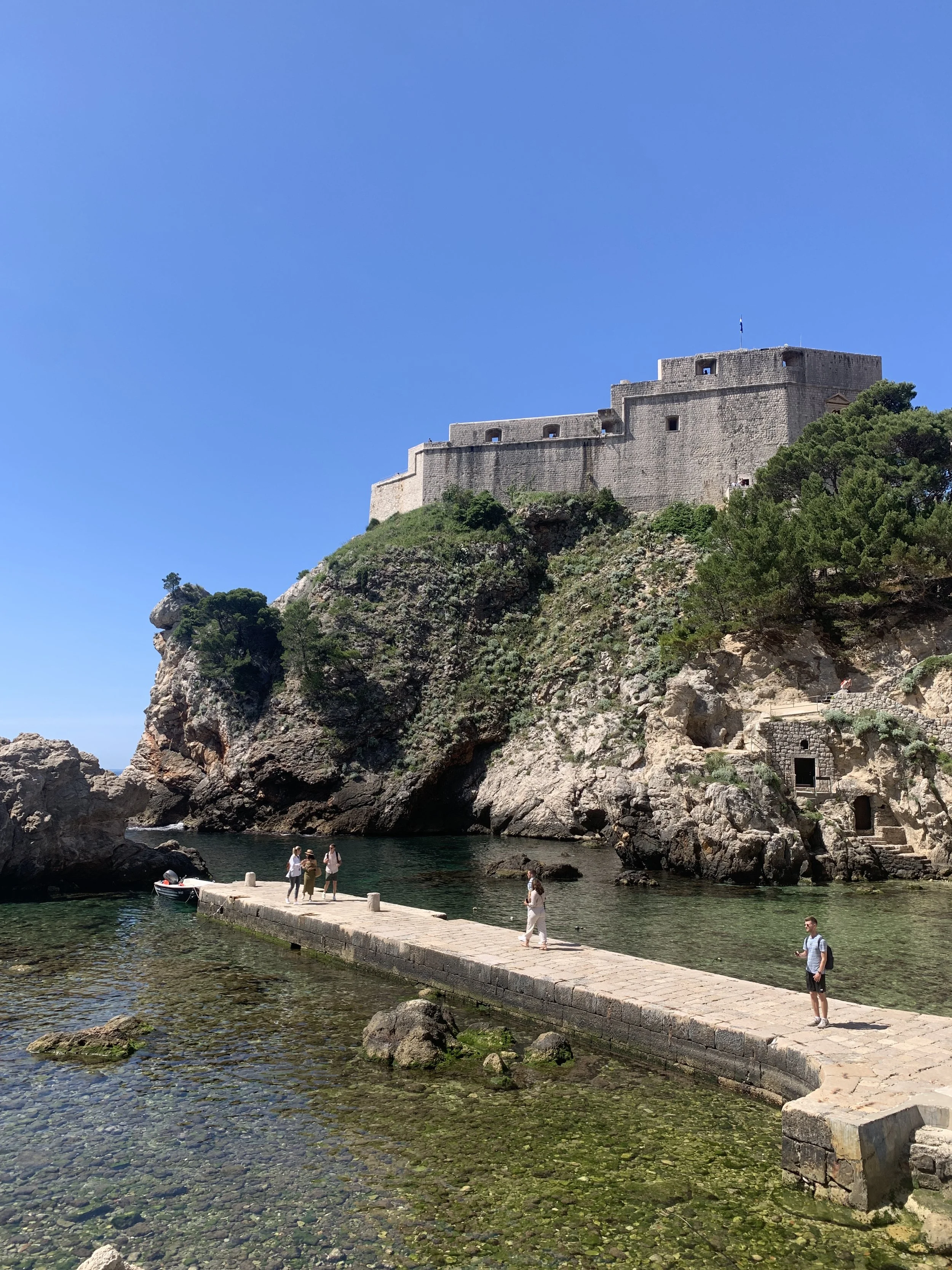 Fort Lovrijenac in Dubrovnik
