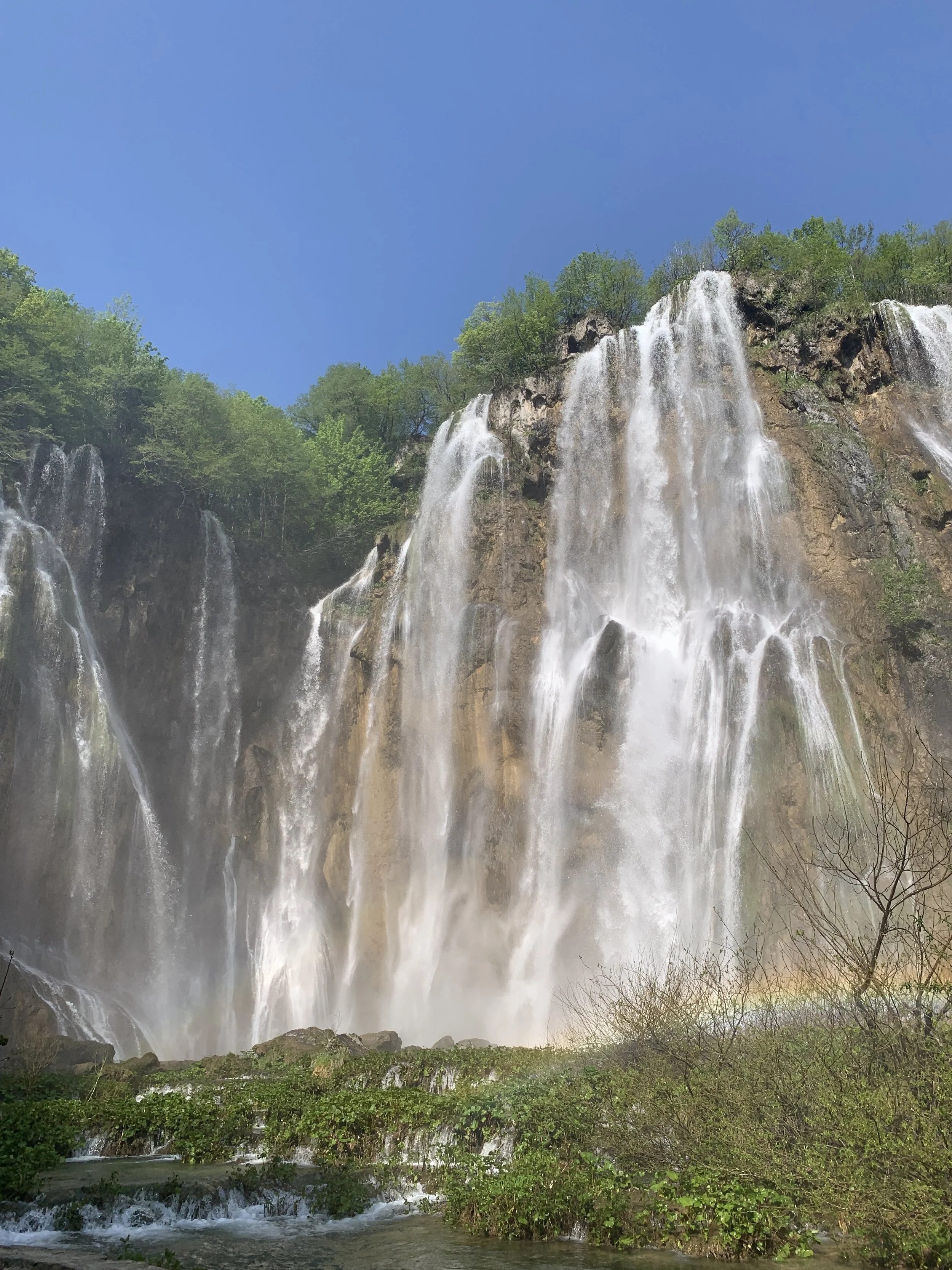 Waterfalls at Plitvice Lakes National Park
