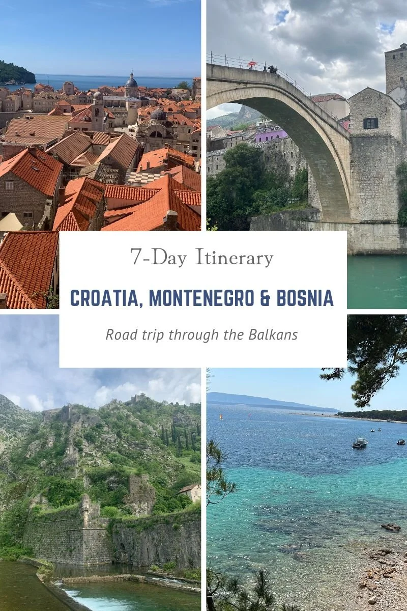 7-Day Itinerary for Croatia, Montenegro &amp; Bosnia