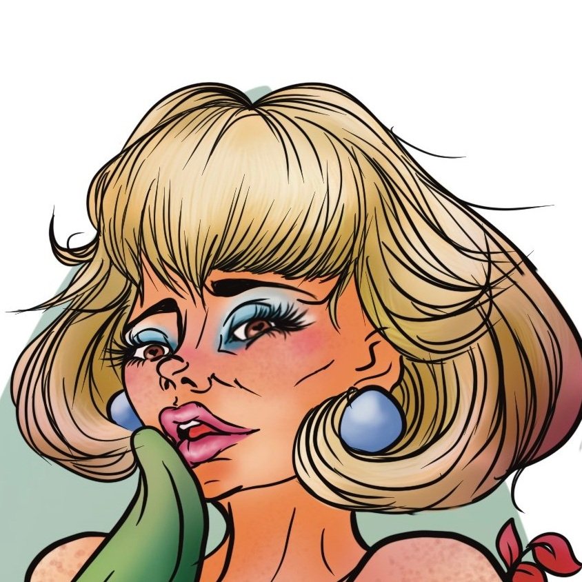 Horror Swimsuit Babe Illustration - Audrey's (Little Shop of Horror) - Sexy