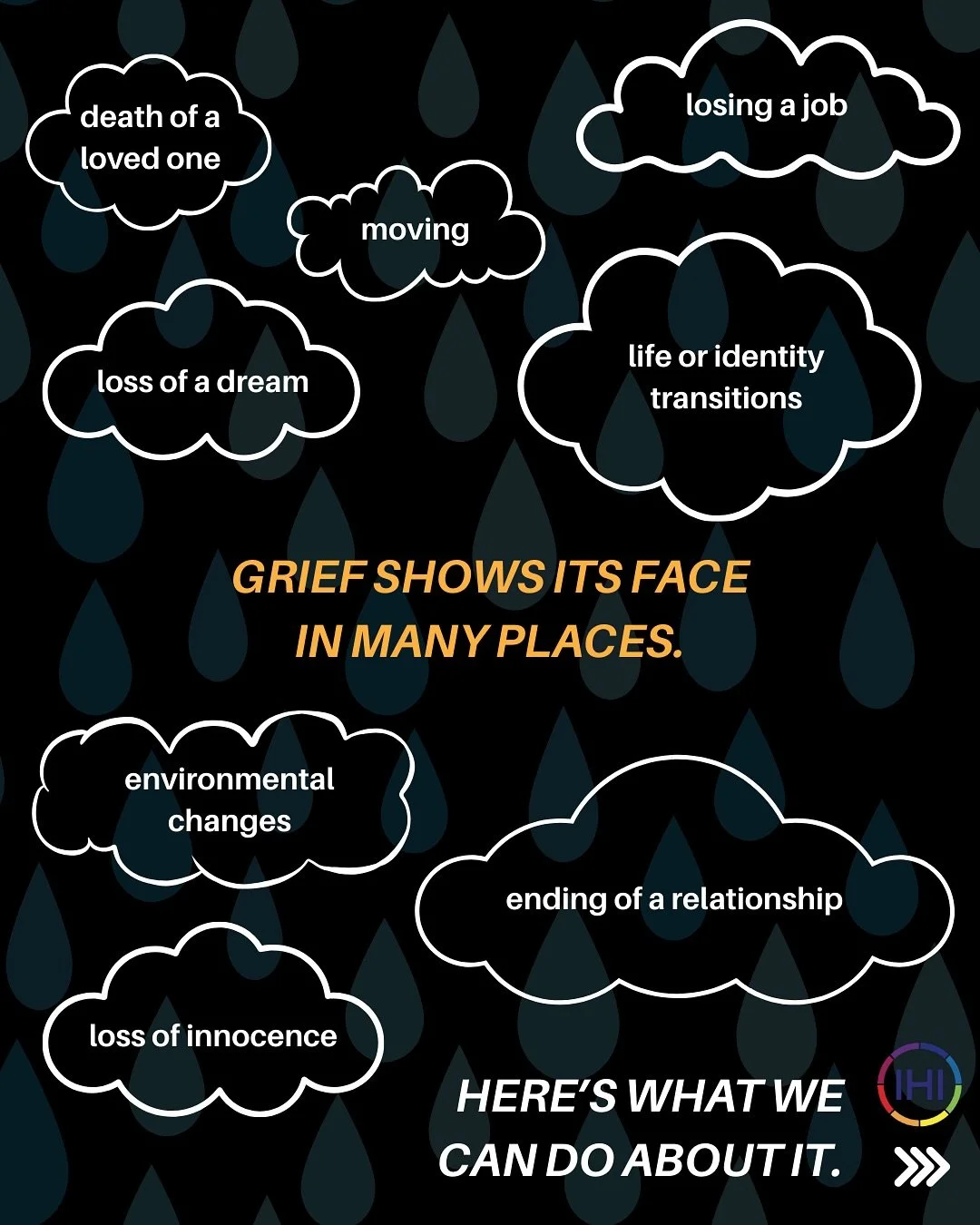 Many of us are silently holding grief amidst all of the violence taking place around the world right now. 

Rather than letting it alone, we invite you and your grief into the room with us. 

🖤

Need additional support?
Our therapists are experts in
