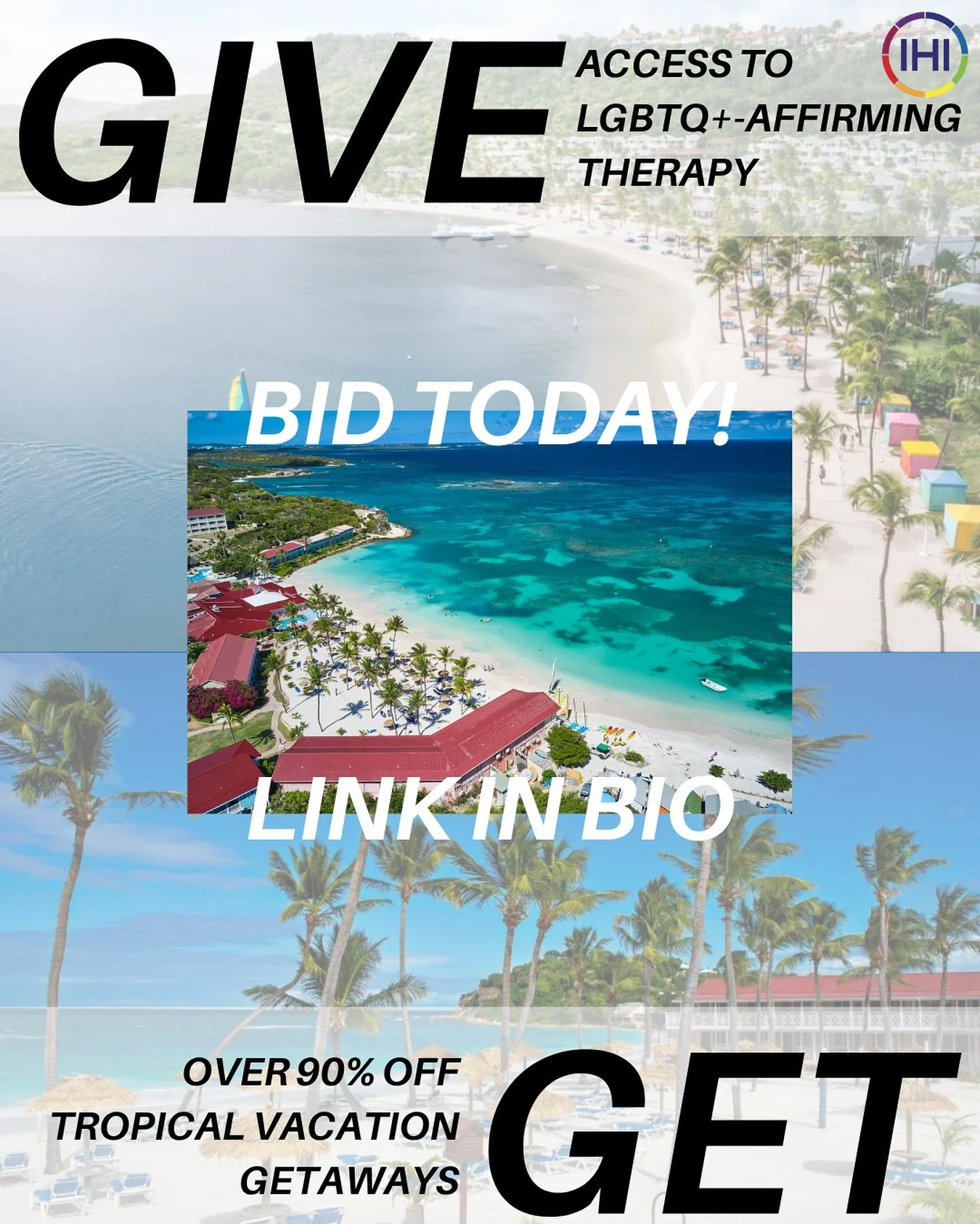 Donate $300 for a 7-10 night stay in Panama, AND your funds go straight towards supporting LGBTQ+-affirming therapy. 

Plus&hellip; it&rsquo;s a tax write off. 

Does end of year donating get better than this? 🙂&zwj;&harr;️ We don&rsquo;t think so. 