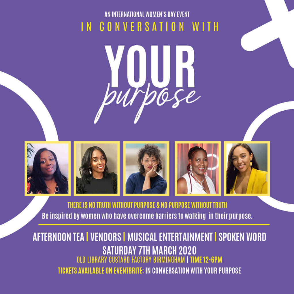 In Conversation with Your Purpose: an International Women’s Day Event