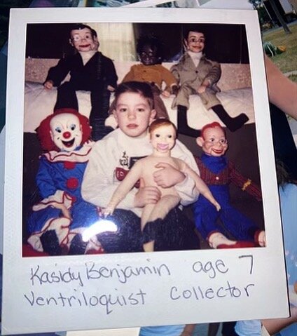 I don&rsquo;t know what you were doing 25 years ago&mdash;
#ventriloquist #childhoodphoto #memorylane #throwback #kidslovepuppets