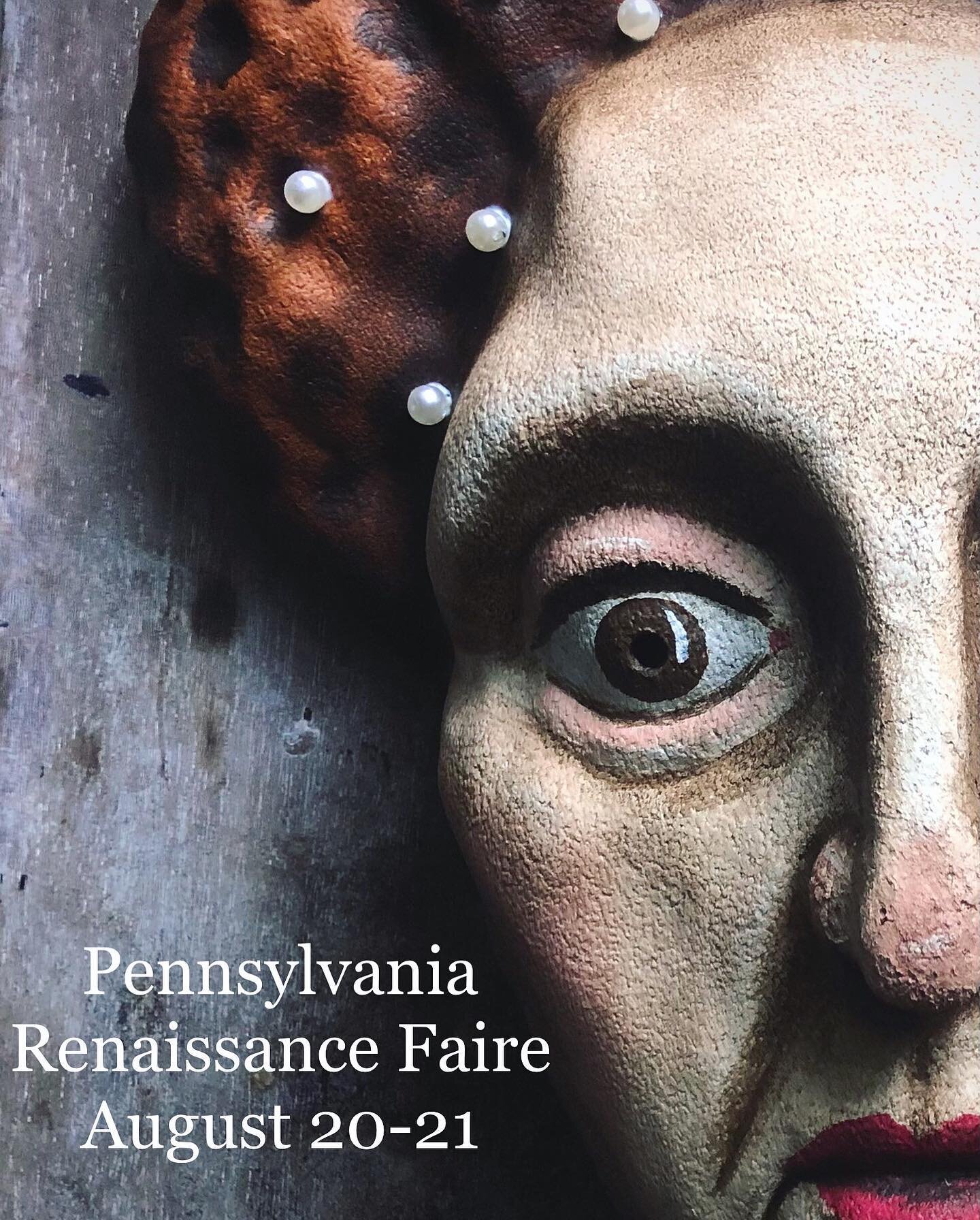 We&rsquo;re excited to announce that @barbaricyawpworkshop will be making our debut at the Pennsylvania Renaissance Faire as special guest vendors for opening weekend (August 20th-21st). We&rsquo;ll also be debuting five new masks, including this Que