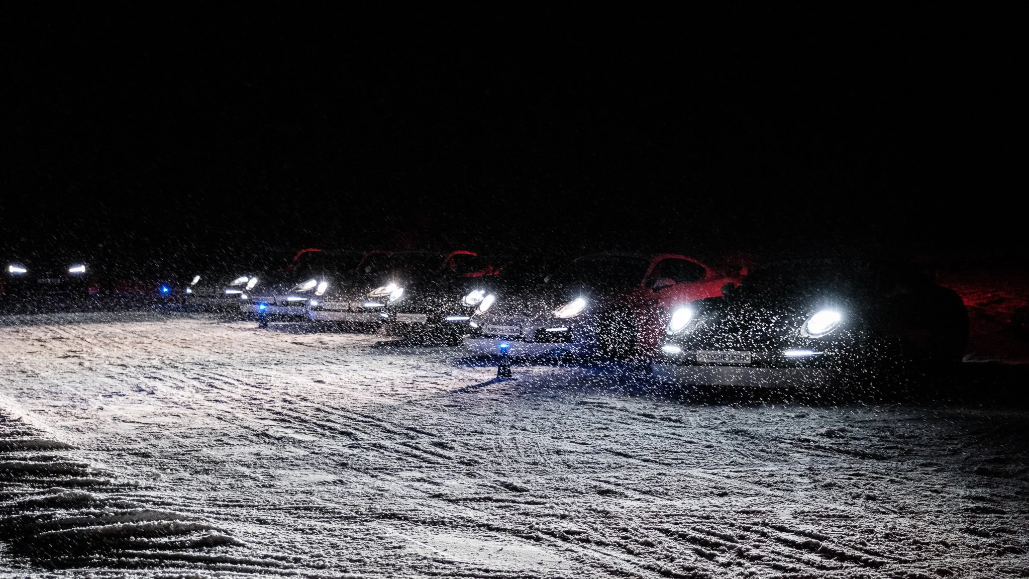 Porsche Lappland Schweden Ice Experience Kai Riemer, Markus Weise