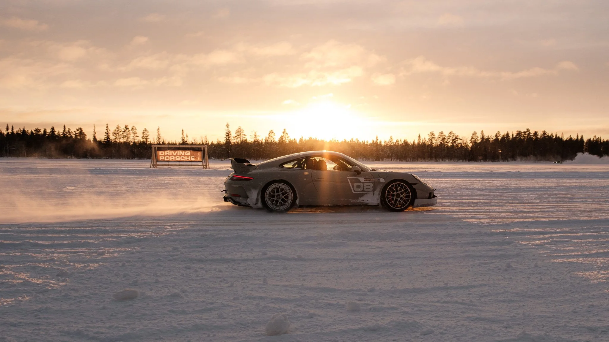 Porsche Lappland Schweden Ice Experience Kai Riemer, Markus Weise