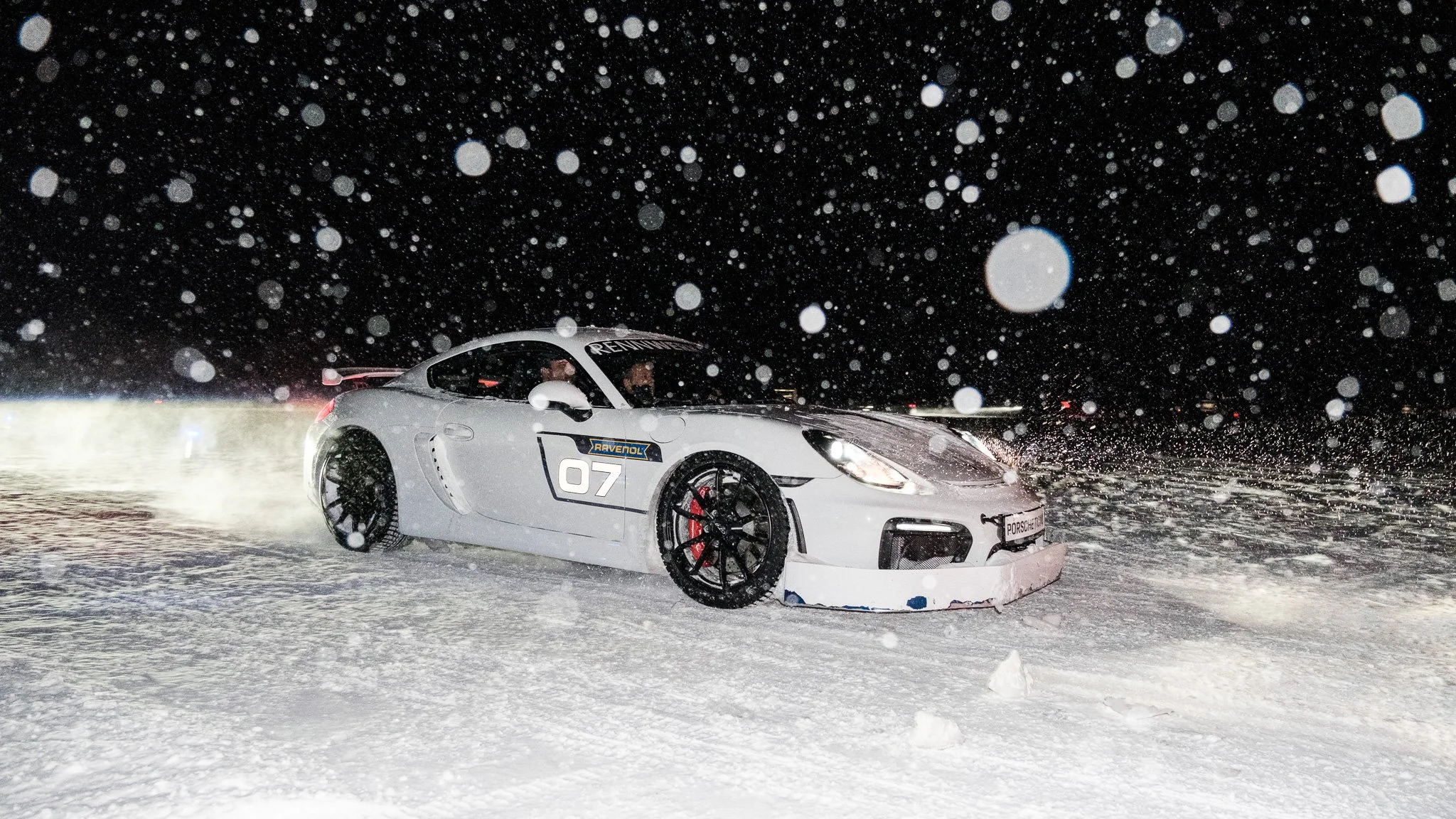 Porsche Lappland Schweden Ice Experience Kai Riemer, Markus Weise