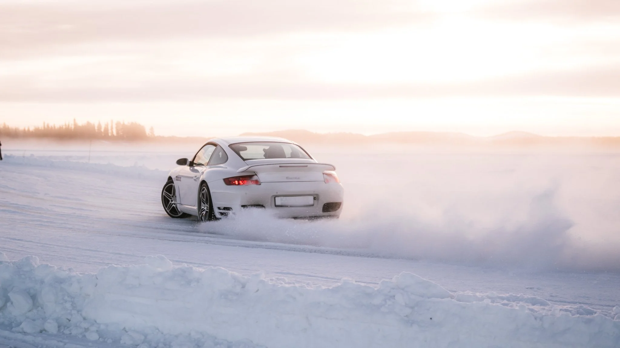 Porsche Lappland Schweden Ice Experience Kai Riemer, Markus Weise