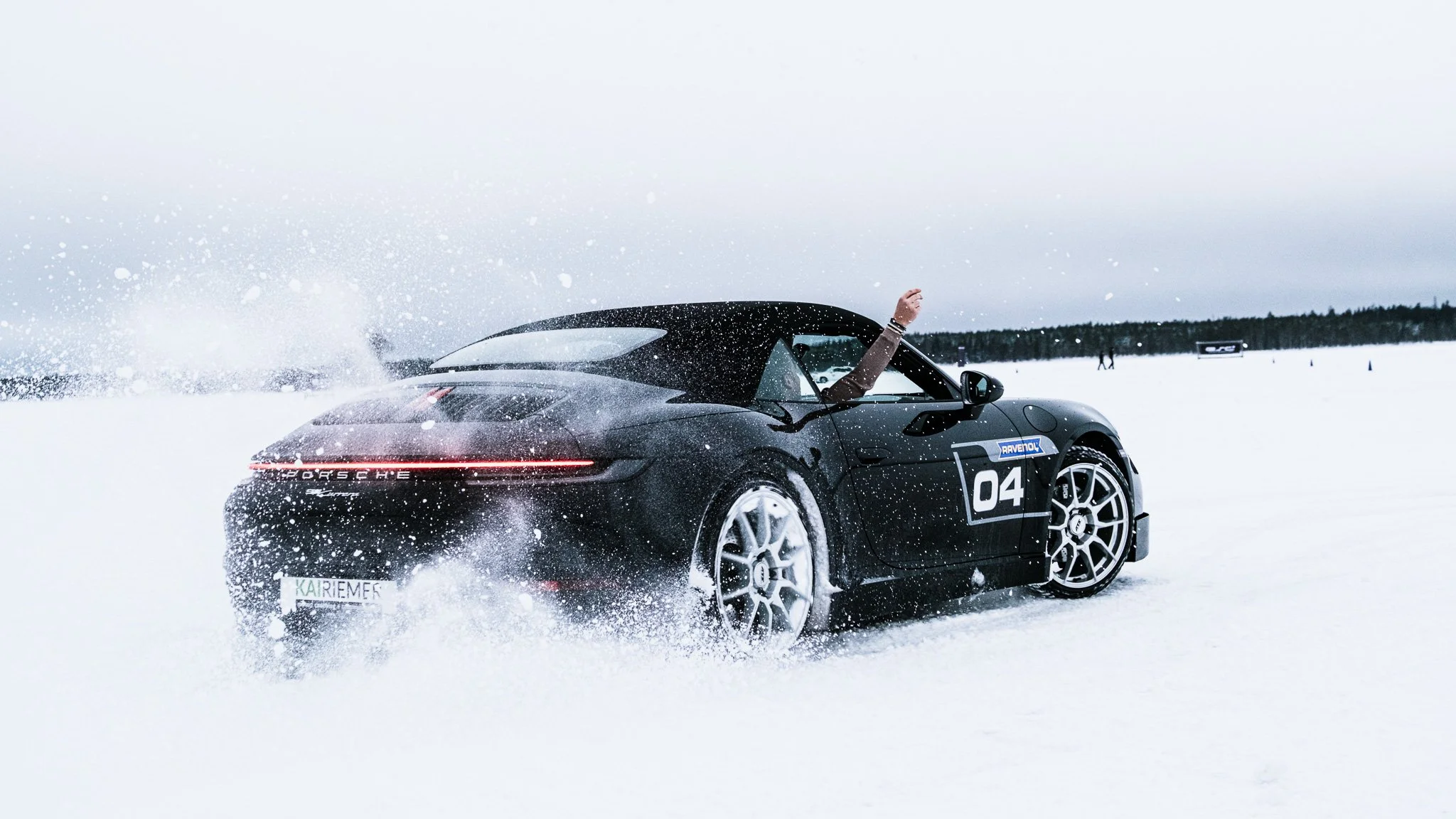 Porsche Lappland Schweden Ice Experience Kai Riemer
