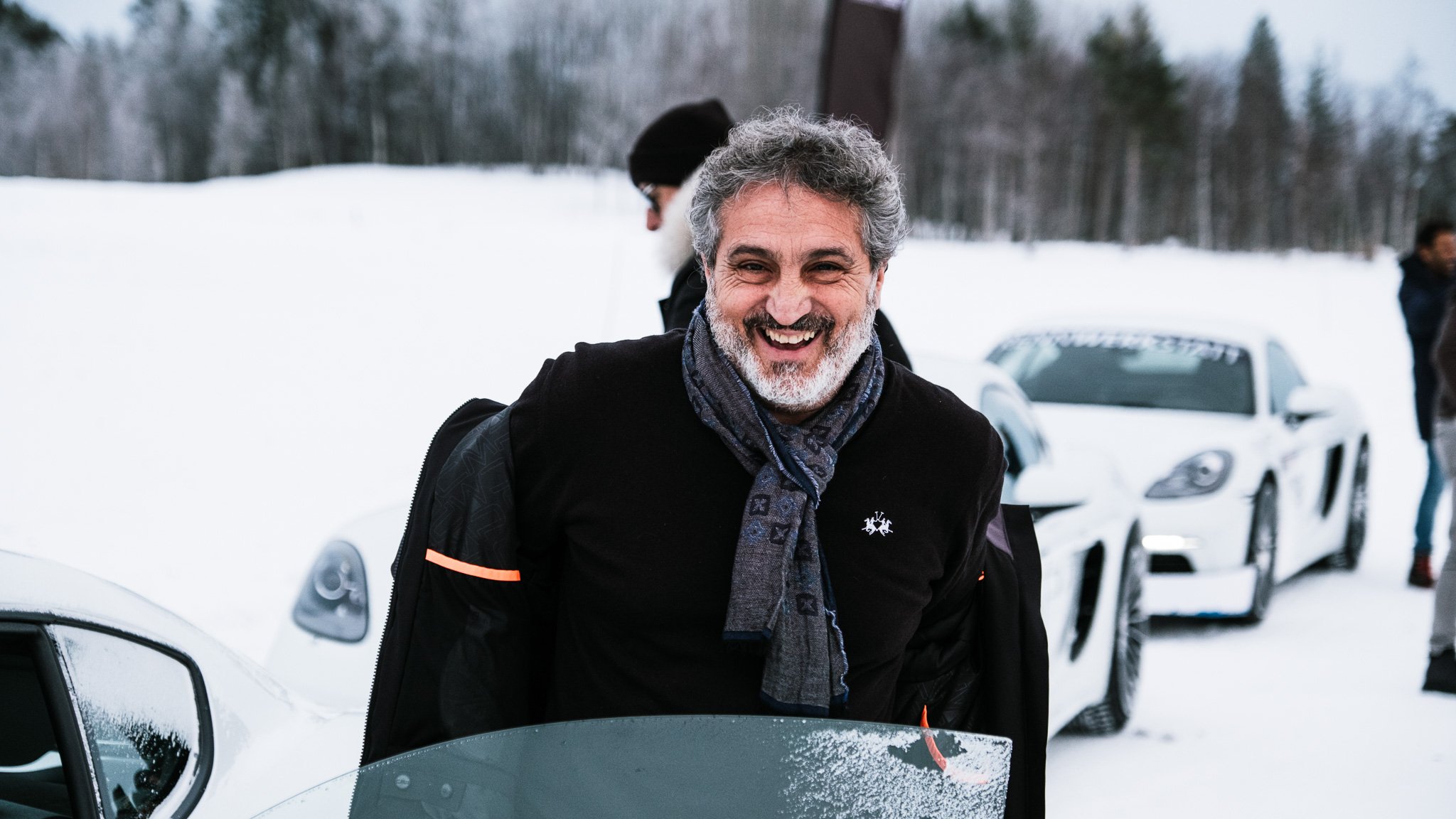 Porsche Lappland Schweden Ice Experience Kai Riemer