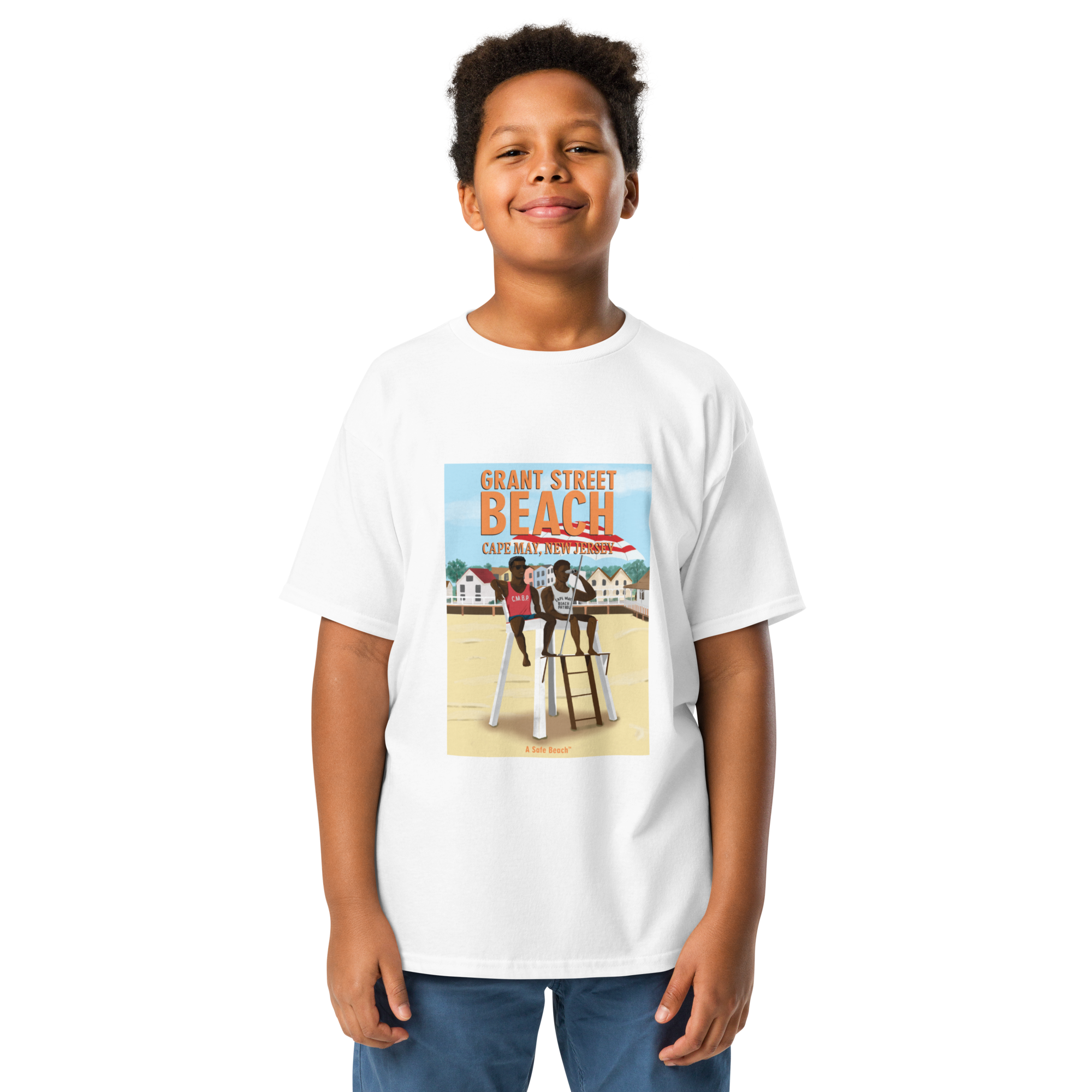 Grant Street Beach Youth classic tee