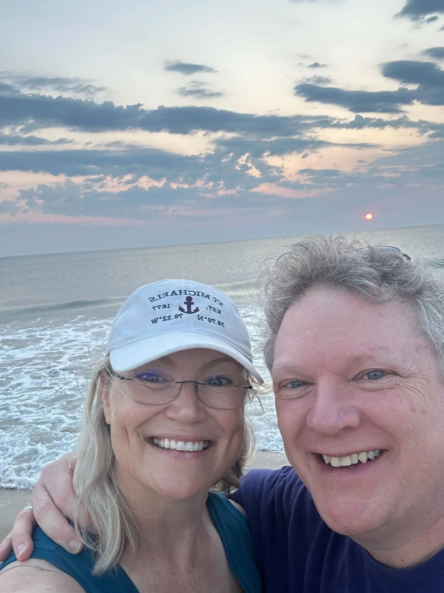 There’s this saying I love: everybody gets married three times, and some of us get to do that with the same person. 