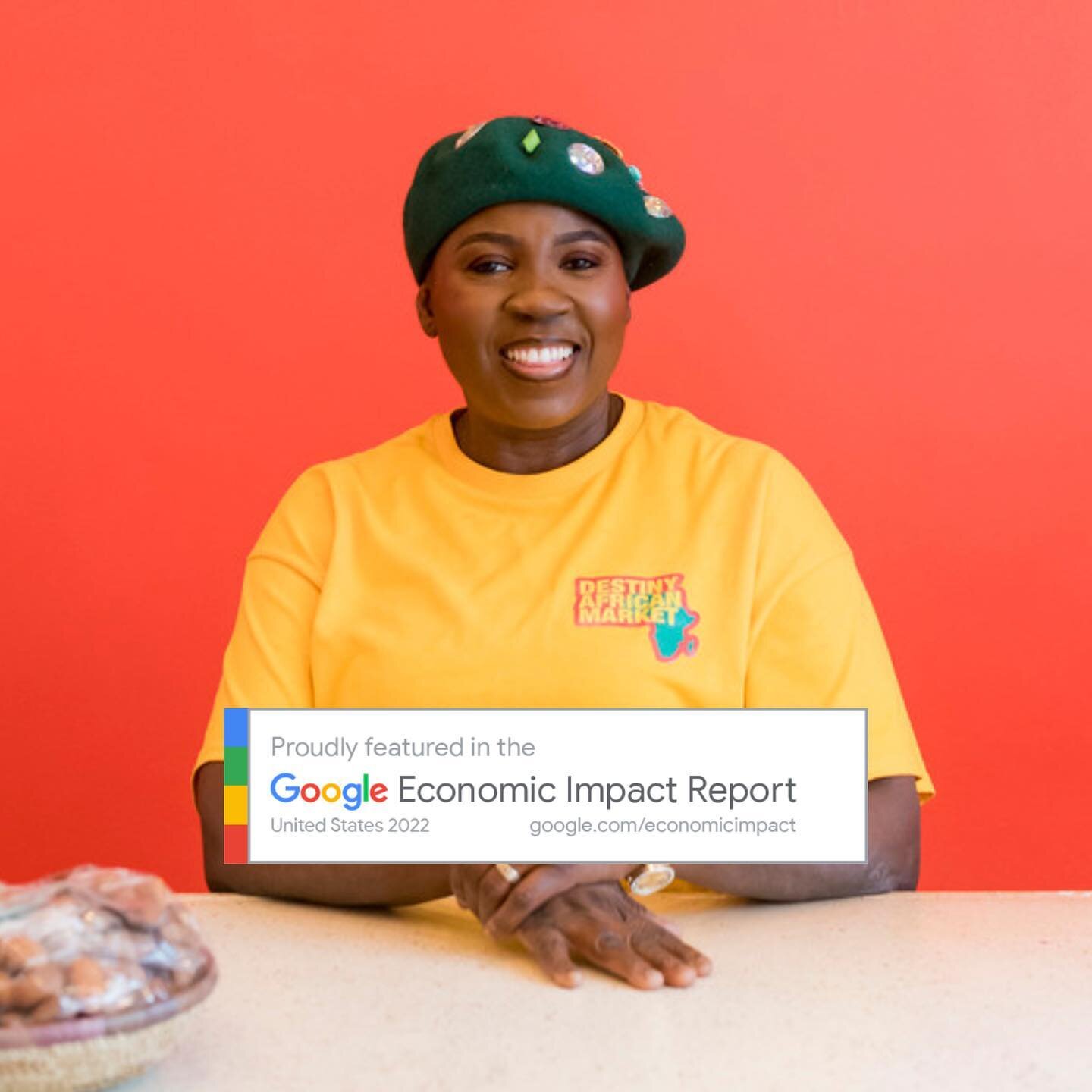 Destiny African Market is proud to be putting Massachusetts on the map📍as we are featured among the 52 businesses in Google&rsquo;s 2022 Economic Impact Report. We&rsquo;re overjoyed to be recognized by @google for the work we&rsquo;ve been putting 
