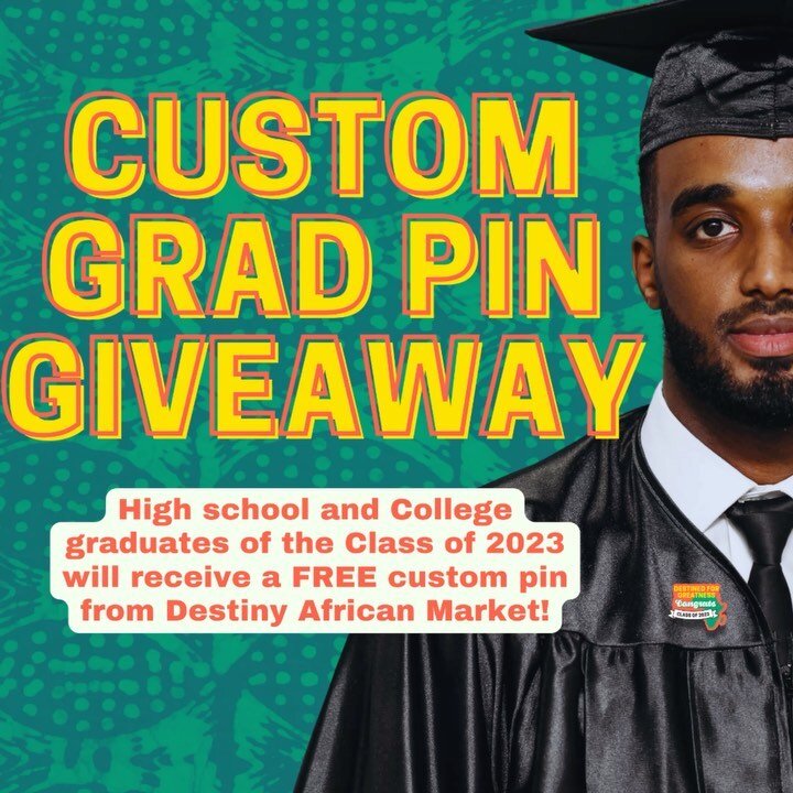 Congratulations to the Class of 2023! 🎉 We are so proud of all your hard work and dedication. As a token of our appreciation, we would like to offer you a complimentary pin to wear with your graduation regalia. To claim your pin, fill out the short 