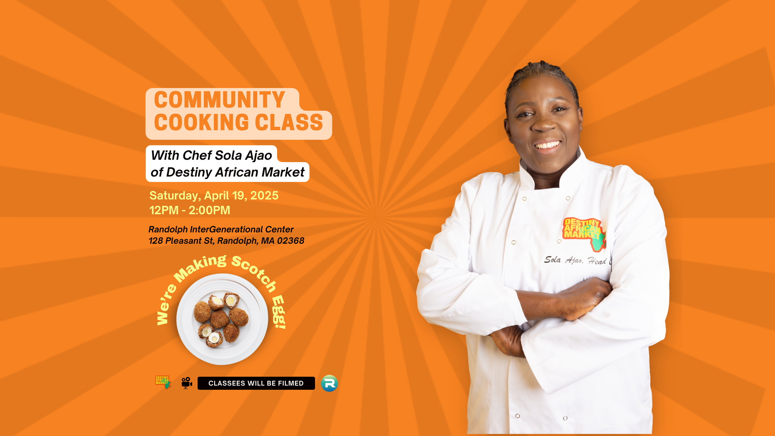 4/19: FREE Community Cooking Class — Destiny African Market