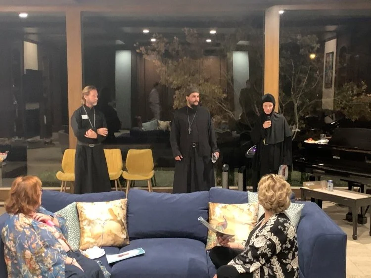 Father Athanasios Mother Aemilliane Father Basil OKC Presentation.JPG