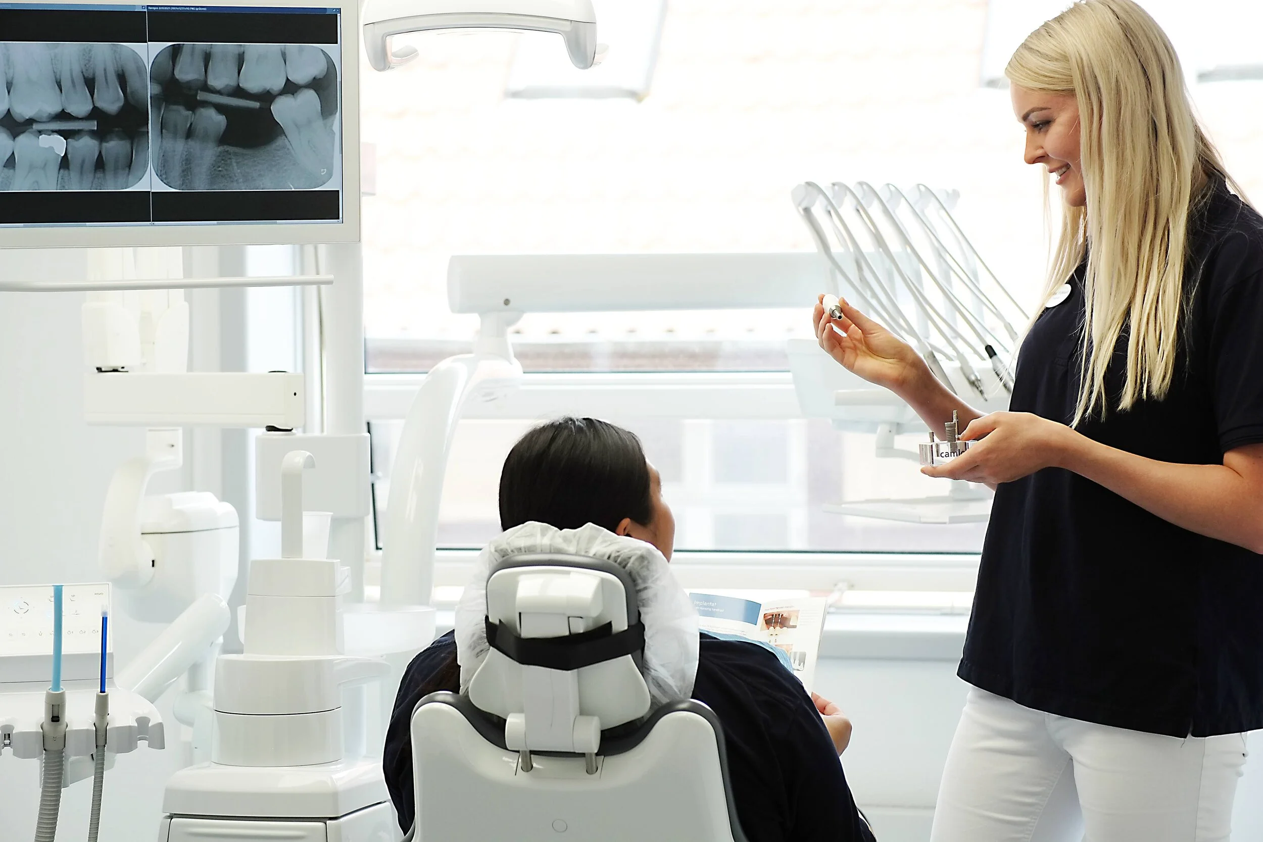 En tandlægeklinik med fokus på tandlægeskræk hos patienter — Tandklinik