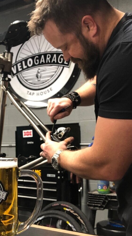About 1 — Velo Garage and Tap House
