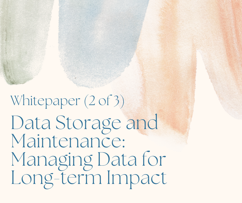 Data Storage and Maintenance: Managing Data for Long-term Impact [Whitepaper]