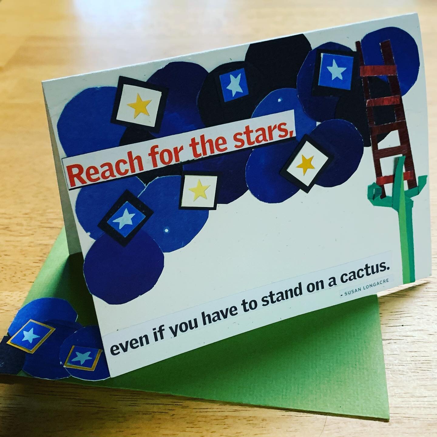 #reachforthestars even if you have to stand on a #cactus