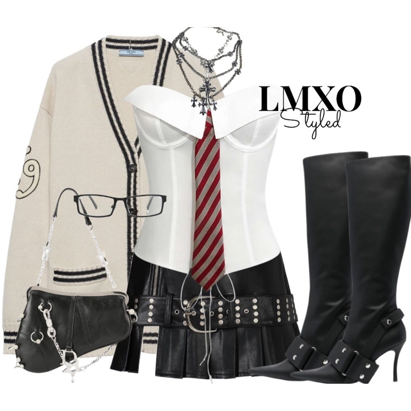 Very RBD / Rebelde coded 📓🥀 What do you think?! &hearts;️ Link in Bio for outfit links &hearts;️🔗 Just tap &lsquo;Get the Look&rsquo; !

&bull;
#rbd #rebelde #y2koutfits #outfitinspiration #grungestyle #chromehearts #diesel #diorbag #vintagefashio