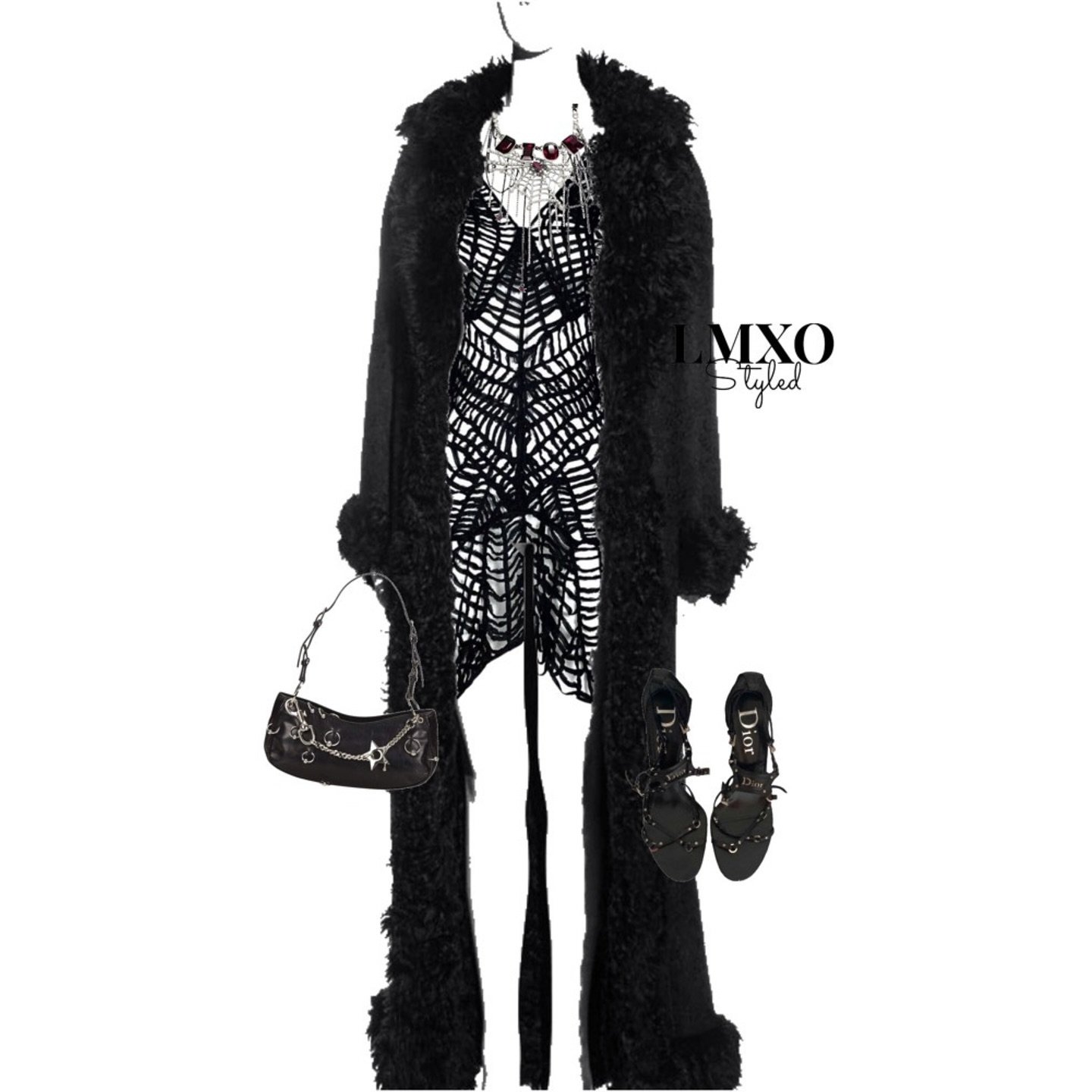 Halloween Party Look 🕸️ Not everyone loves costumes, and that&rsquo;s OKAY! I&rsquo;ve got you covered 🥹 Subscribe to my Zeen for outfit details, including dupes and alternatives! 
🔗Link in Bio! 

#virtualstylist #halloweenoutfit #halloween2024 #h