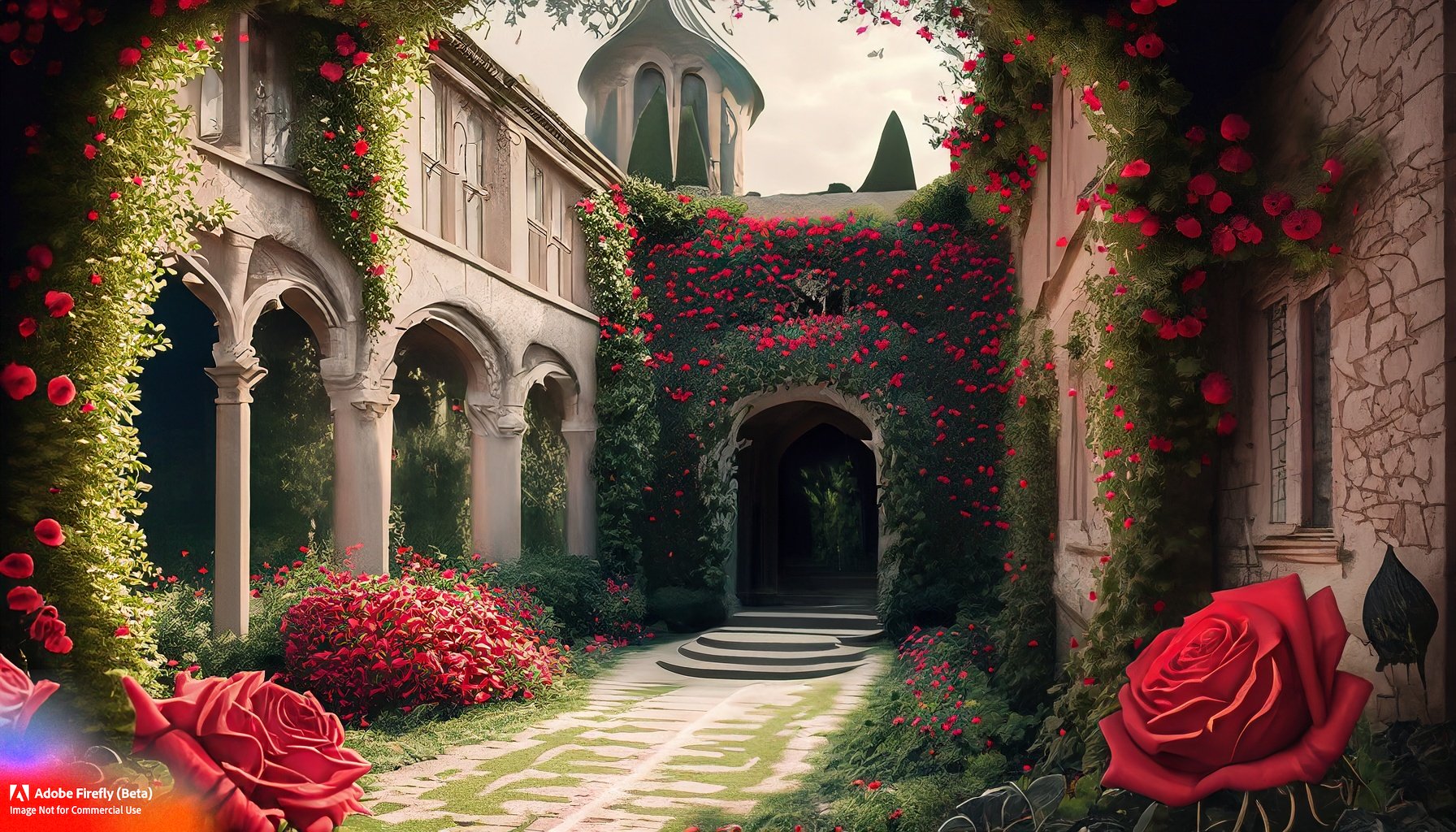 Firefly_a+court of thorns and roses, red roses, mansion with vines, garden courtyard, fairytale vibes_photo_74400.jpg