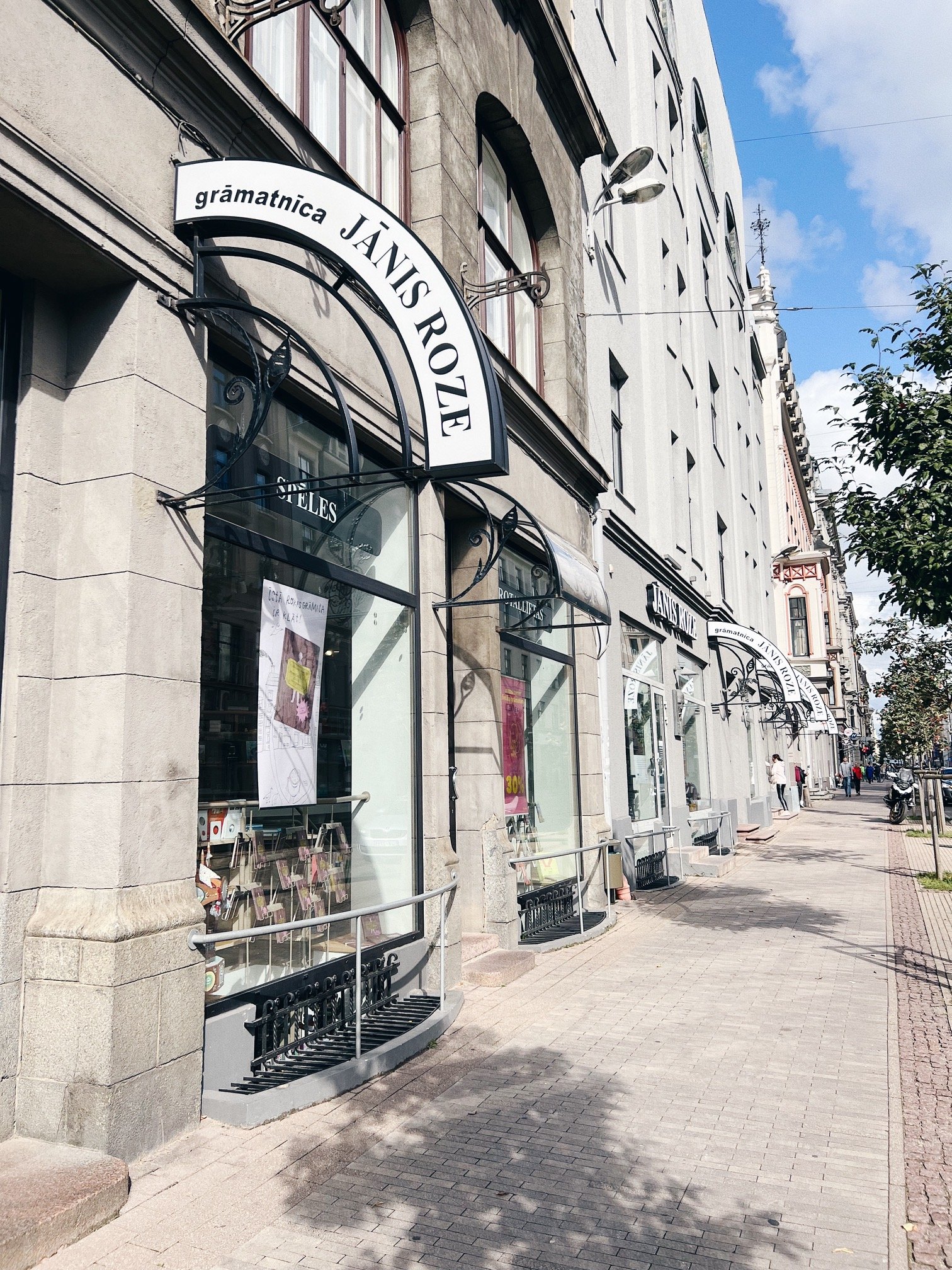 Janis Roze bookstore in Riga Latvia - photo by ashley whitlatch - booksaremythirdplace2.JPG