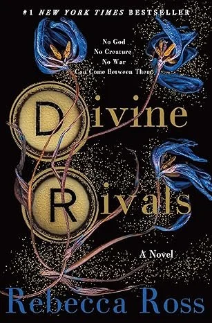 Divine Rivals by Rebecca Ross cover, YA Fantasy at its best.